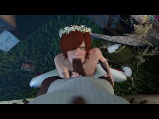 (sound)shani pov blowjob ver blacked [the witcher 3;porn;hentai;oral;r34;sex;blender;porn;the witcher]